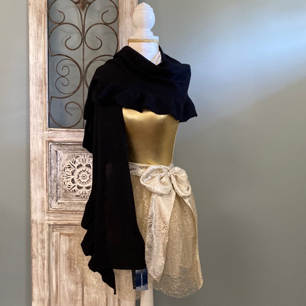 Cashmere Charter Club Scarf. Length 66”